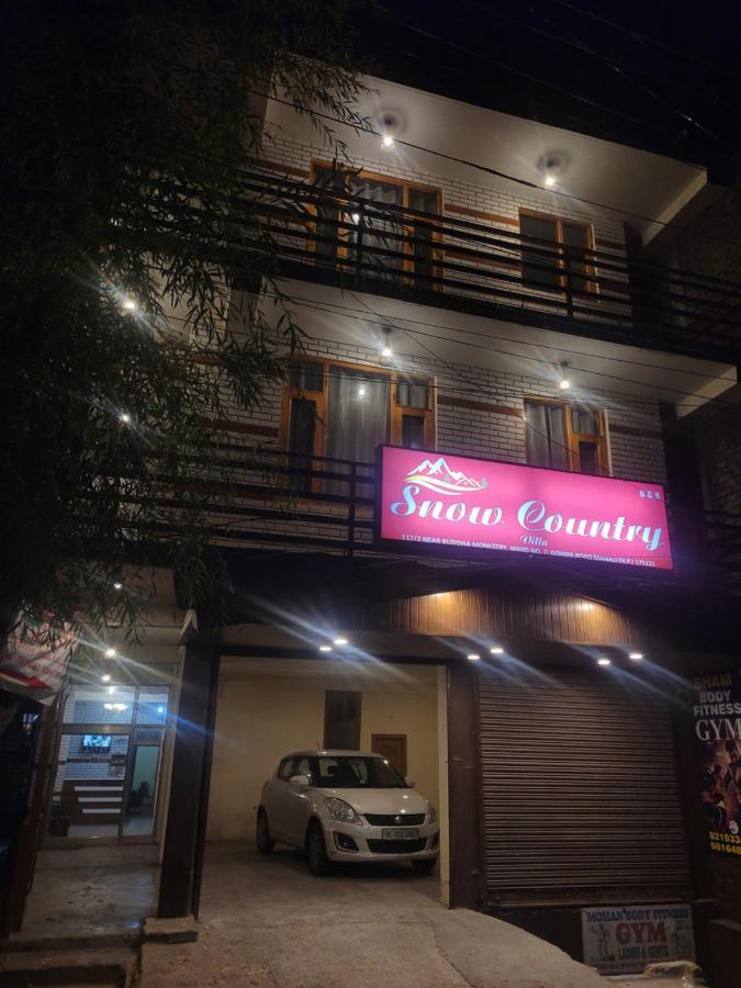 Hotel Snow Country Villa Manāli Exterior foto