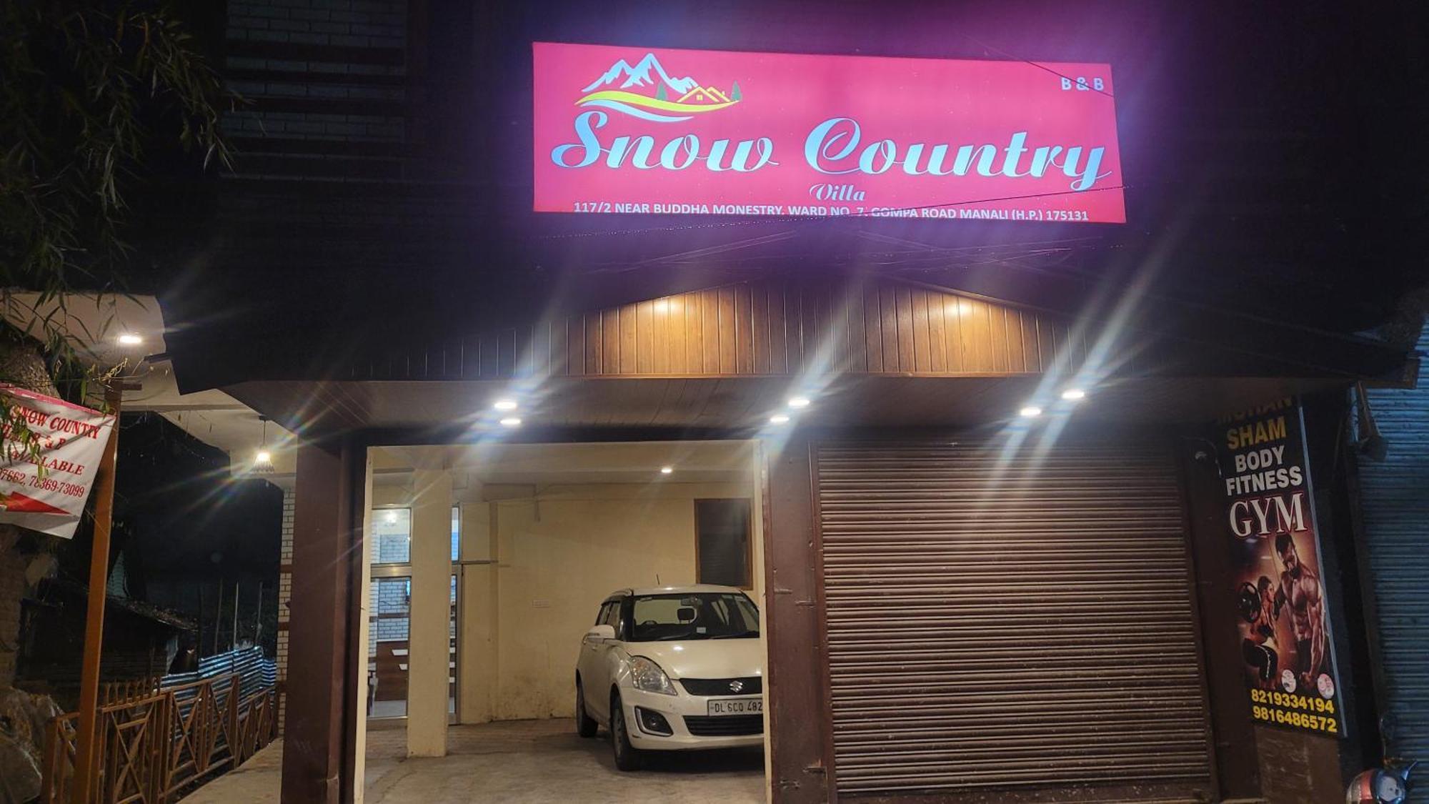 Hotel Snow Country Villa Manāli Exterior foto